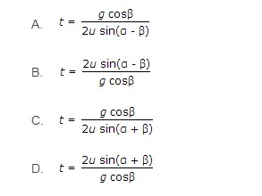 Engineering Mechanics - Section 1 2 time of flight
