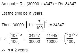 Compound Interest - General Questions 5 The period is