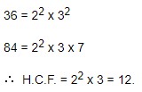 Problems on H.C.F and L.C.M 4 highest common factor