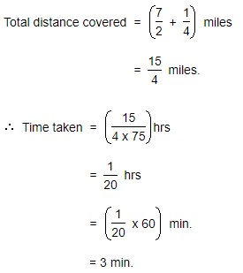 Problems on Trains - General Questions 1 time take for the train