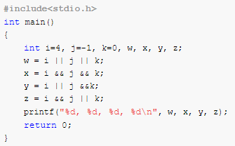 Expressions - Find Output of Program 11 Screenshot 1