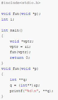Pointers - Find Output of Program 11 Screenshot 1