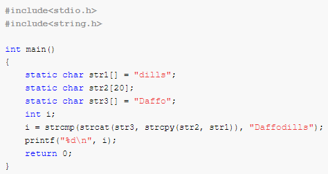 Strings - Find Output of Program 11 Screenshot 1