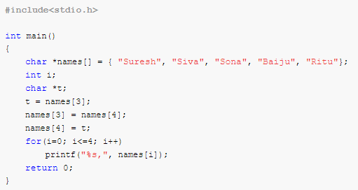 Strings - Find Output of Program 14 Screenshot 4