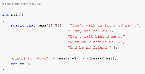 Strings - Find Output of Program 16 Screenshot 4