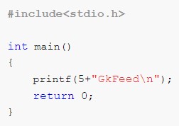 Strings - Find Output of Program 14 What will be the output of this program